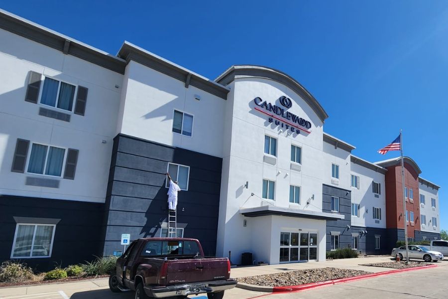 Hotel Exterior Painting